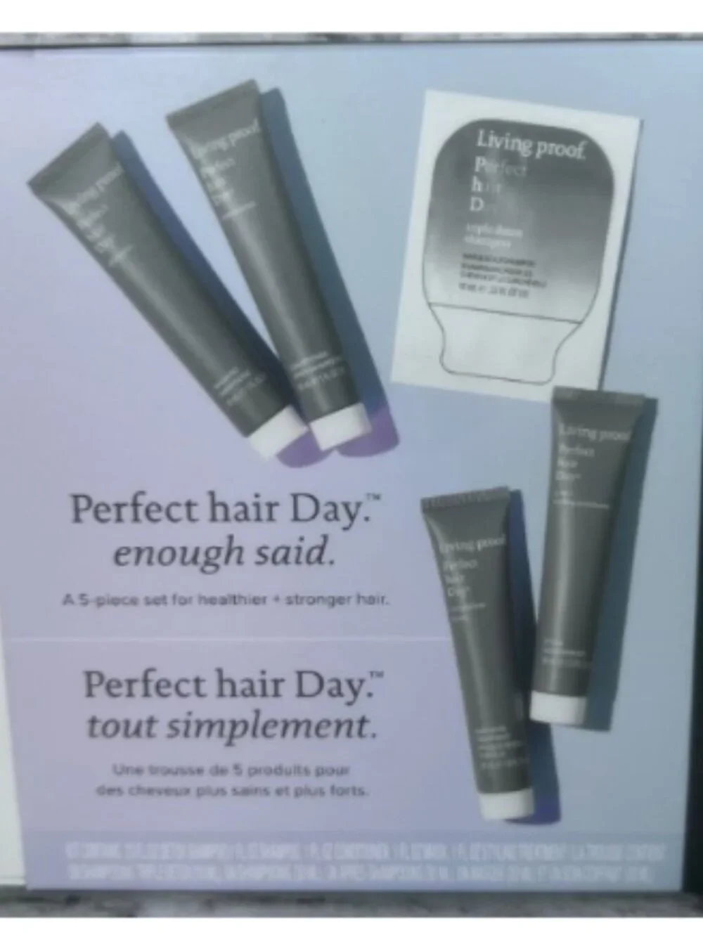 VALUE $42 | Living Proof Perfect Hair Day 5-Piece Haircare Set – NIB